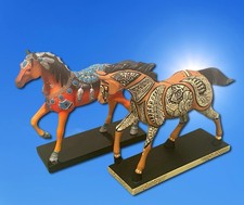 Trail Painted Ponies Retired Zuni Mare, Native Jewel Pony 1st Ed Lot 2 Southwest