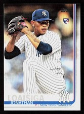 2019 Topps #243 Jonathan Loaisiga Rookie