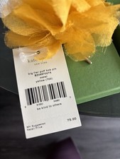 kate spade Hair Accessory, flower, puff