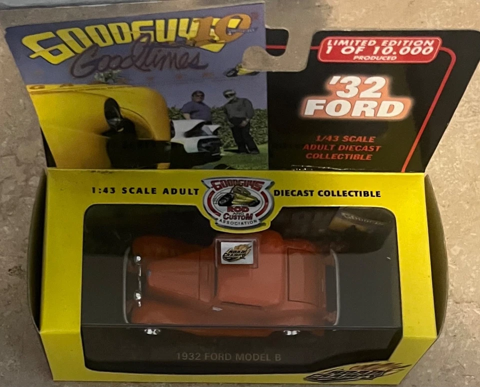 Ford Road Champs Orange '32 escala 1:43 fundido a presión Foto 2 de 4