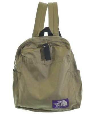 The North Face Purple Label Backpack Men Beige Used Grade B Free Shipping