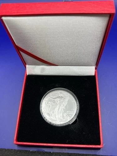 American Silver Eagle Gift Box. Also this box is good for large silver dollar