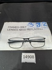 Oakley Socket 5.0 OX3217-0155 Satin Black Eyeglasses 55 17 136 FRAMES ONLY