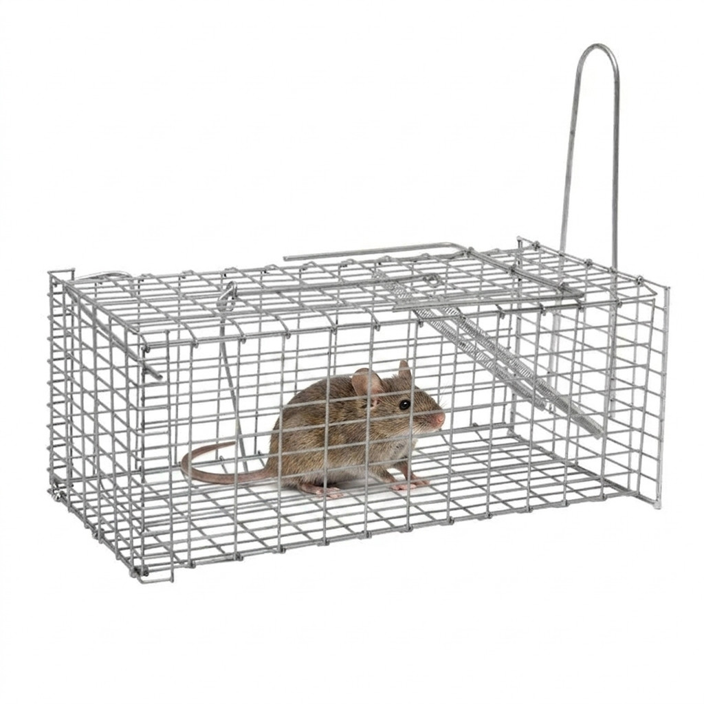 Piège à souris automatique Werka Pro cage à ressort en métal galvanisé