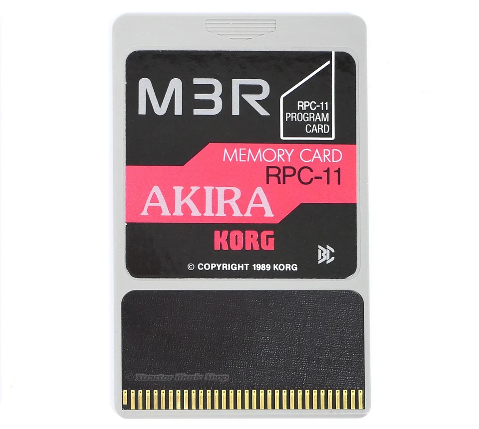 KORG M3R Original Memory ROM Card RPC-11 AKIRA für M3R / TOP + 1 JAHR GEWÄHR!✅