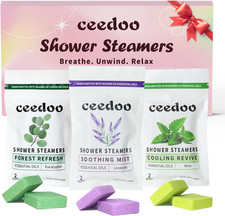 Shower Steamers Aromatherapy 6 Pack - Easter Basket Stuffers for Teens  Adults,