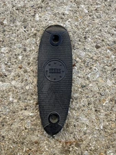 Sears Rifle/Shotgun Vintage Original Black Plastic buttplate