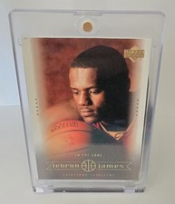 2003-04 Upper Deck LeBron James Box Set ROOKIE CARD #13 - In The Zone. rookie card picture