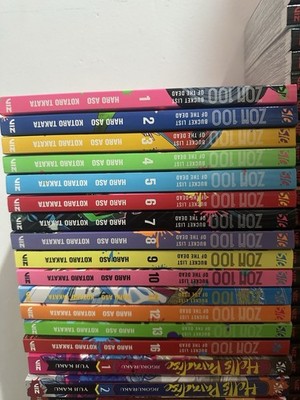 Zom 100: Bucket List of the Dead Manga Series Volumes 1-13 + 16