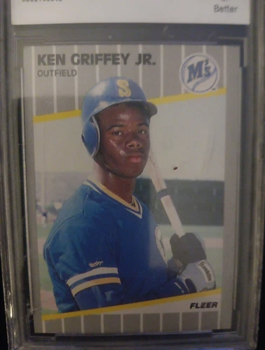 1989 Fleer - Ken Griffey Jr #548 Glossy (RC)