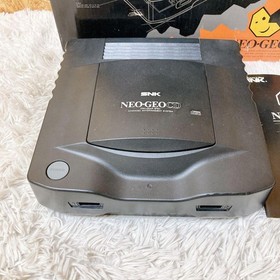 SNK NEO-GEO CD Console with Box Power on OK Untested s1732M