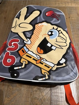 Kids SpongeBob Back Pack School Back Pack RARE SPONGEBOB PRINT