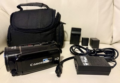 Canon VIXIA HF S20 1080p HD Camcorder Bundle Tested & Working New Battery