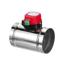 4" Duct Damper Stainless Steel Motorized Adjustable HVAC Airflow Control