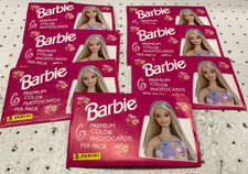 Mattel Barbie 1999 Panini Premium Color Photo Cards 6 Per Pack X 7 Packages