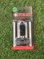 Fox 40-Classic Whistle + LanYard Black