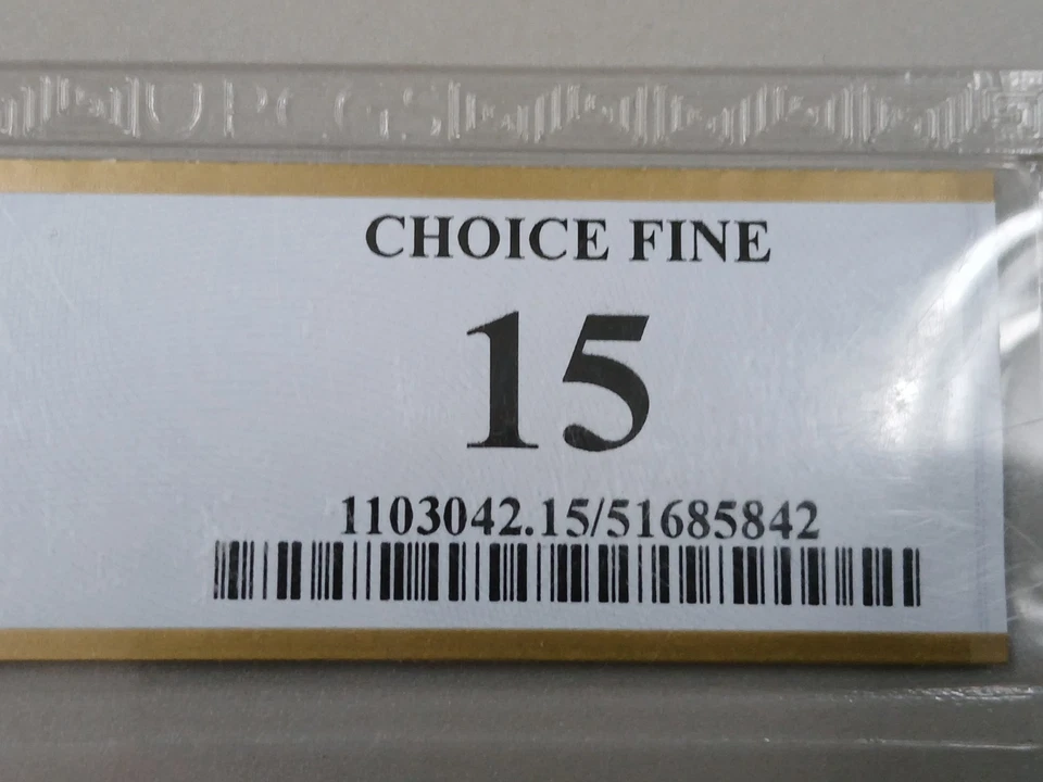 Fr.741 1918 FRBN *Tough* Dallas Green Eagle PCGS Fine 15 One Dollar Bill - Image 4 of 4