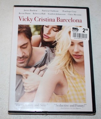 Vicky Cristina Barcelona (DVD, 2008) Javier Barden, Penelope Cruz - BRAND NEW