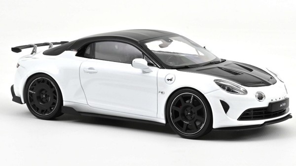 Norev 1/18 Alpine A110 R 2024 Weiss Modellbau Statisches Modell Diecast-image