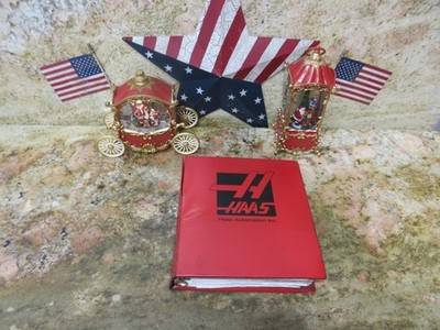 2000 HAAS VF3 CNC VERTICAL MILL OPERATION PROGRAMMING G CODES MANUAL PARAMETERS