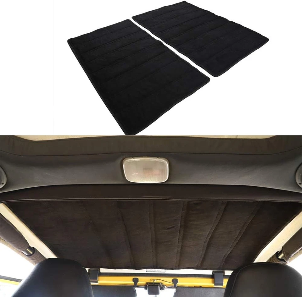 Hardtop Headliner Insulation Kit for Sound &Heat for 1997-2006 Jeep Wrangler TJ  - Image 3 of 4