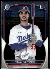 2023 Bowman Chrome #BCP-152 Oswaldo Osorio Prospects