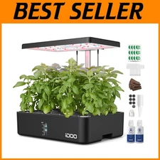 Automatic Hydroponics Kit with Grow Light