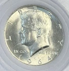 1964 Kennedy Half Dollar, 90% Silver, UNCIRCULATED