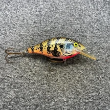 Pre Rapala Luhr Jensen 1/4oz Speed Trap Vintage Crankbait Lure - Bluegill Perch