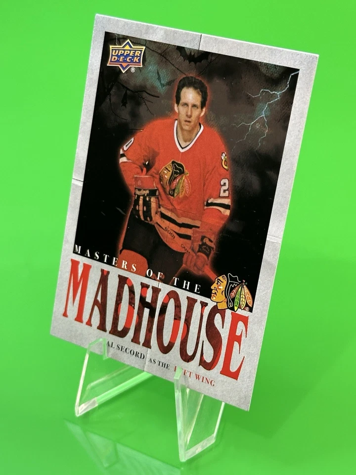 2025-26 Upper Deck Chicago Blackhawks Centennial Madhouse #MM-15 Al Secord!!! - Image 2 of 4