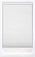 Cordless 1.5 Blackout Cellular Shade, White, 62 W x 54 H