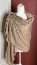 Cashmere Pashmina Scarf Wrap Shawl with Fringe 76 X 33 Inches