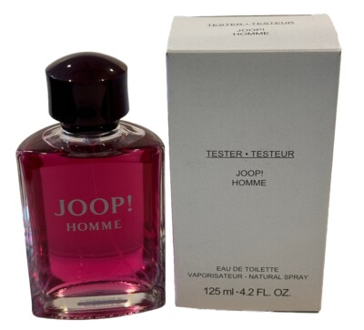 JOOP HOMME 4.2 OZ EDT SPRAY FOR MEN BRAND NEW IN TESTER BOX W/CAP
