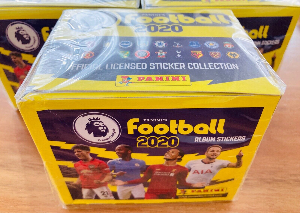 2019-20 Panini Football EPL Premier League 50 packs factory sealed