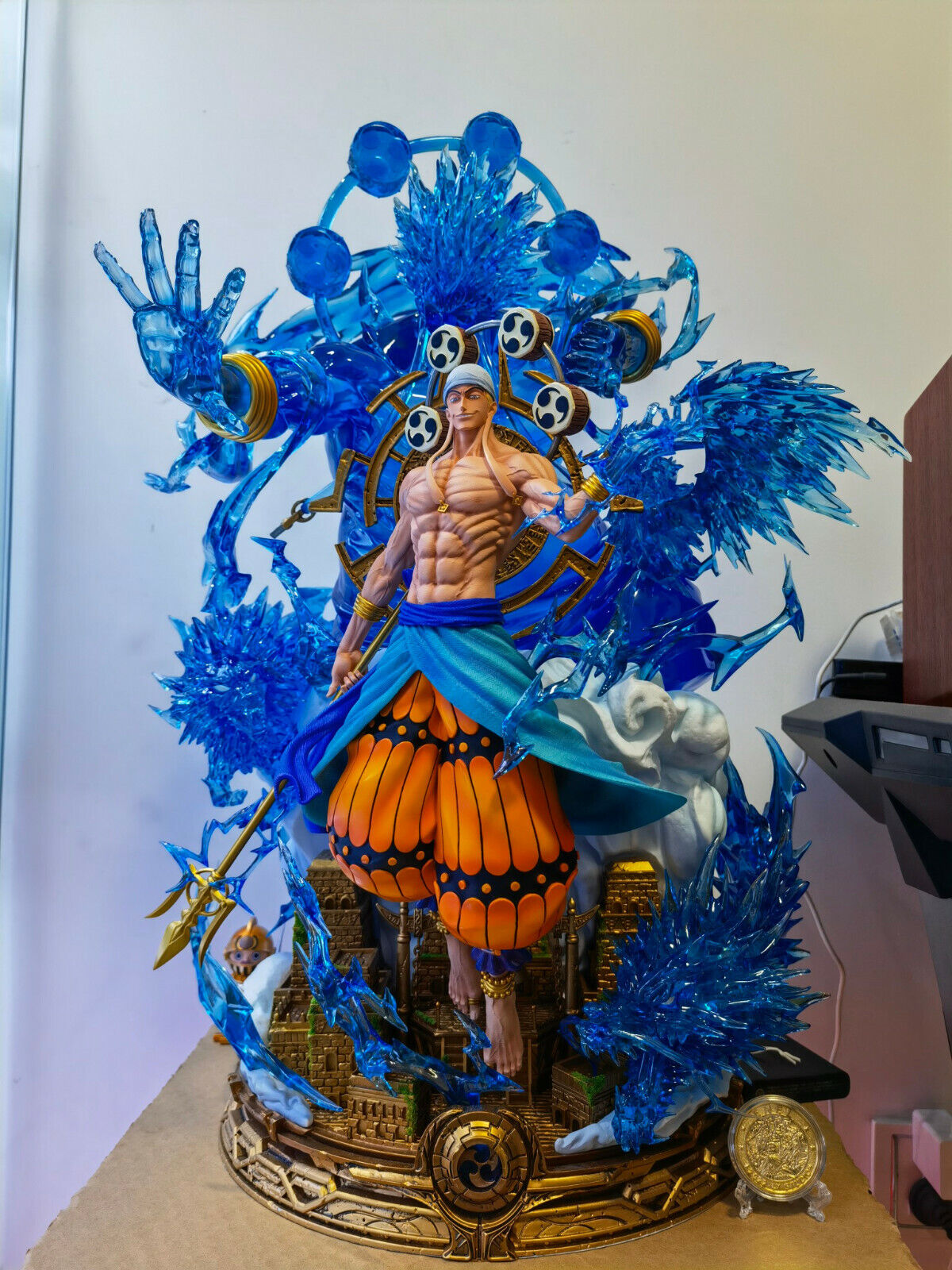 LX Studio Enel ONE PIECE 1/4 Resin Figure Anime GK Statue Painted LED IN  STOCK