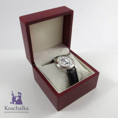 Russische Poljot ''Buran-V.M.'' Mondphase Uhr, Handaufzug (10205EB)