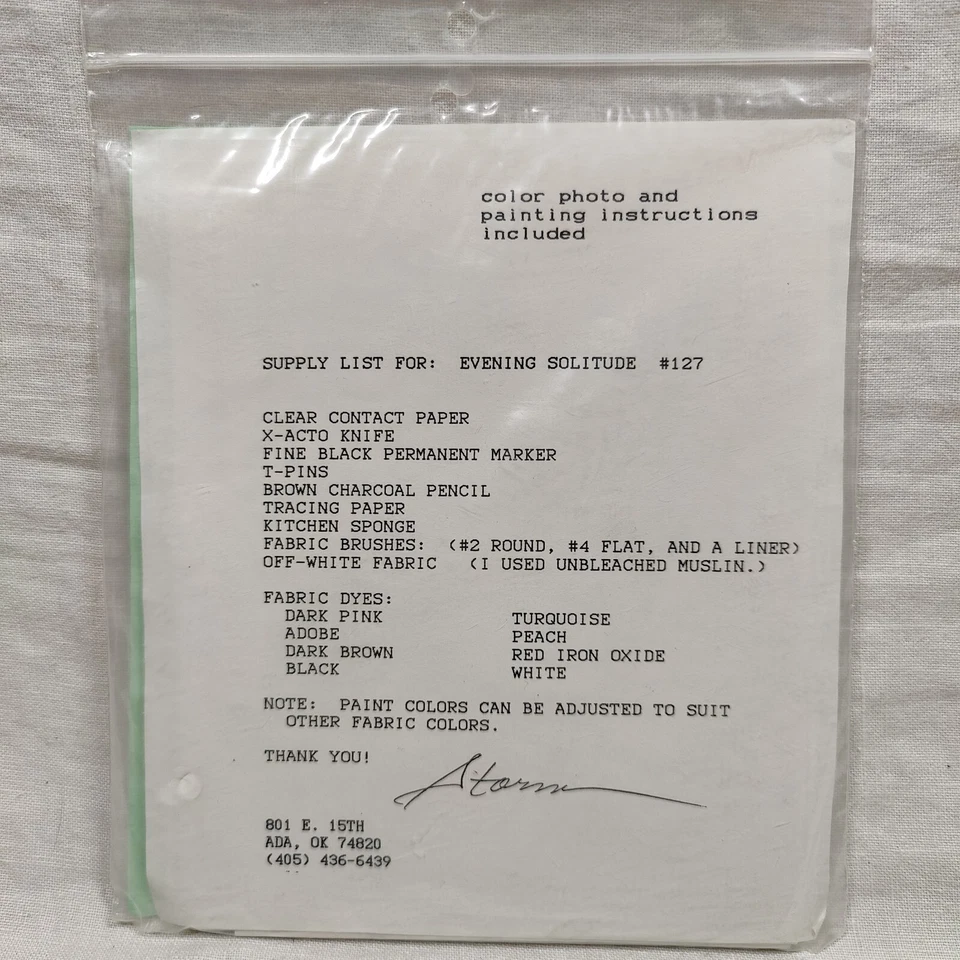 PATRONES DE TORMENTA STRICKLAND STORM #127 Patrón de teñido de tela de soledad nocturna Foto 4 de 4