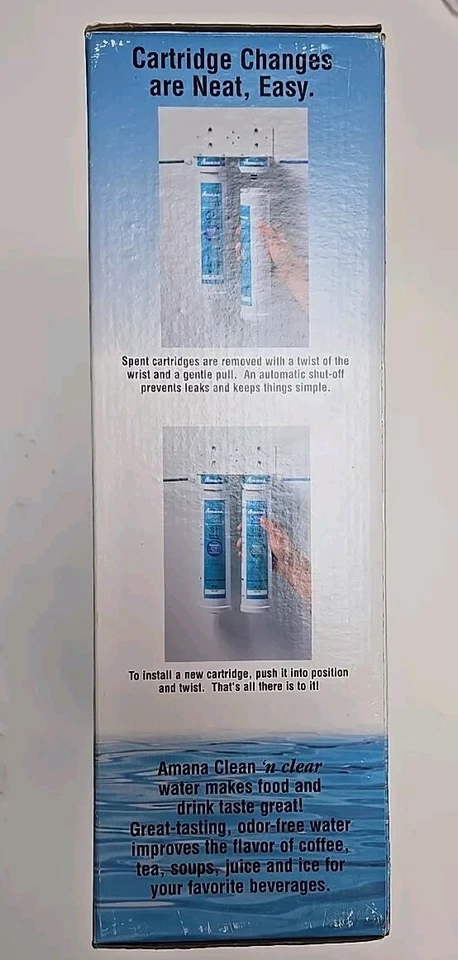 Amana Clean 'n Clear II Deluxe with Faucet Water Filtration System NEW Fridge - Image 2 of 4