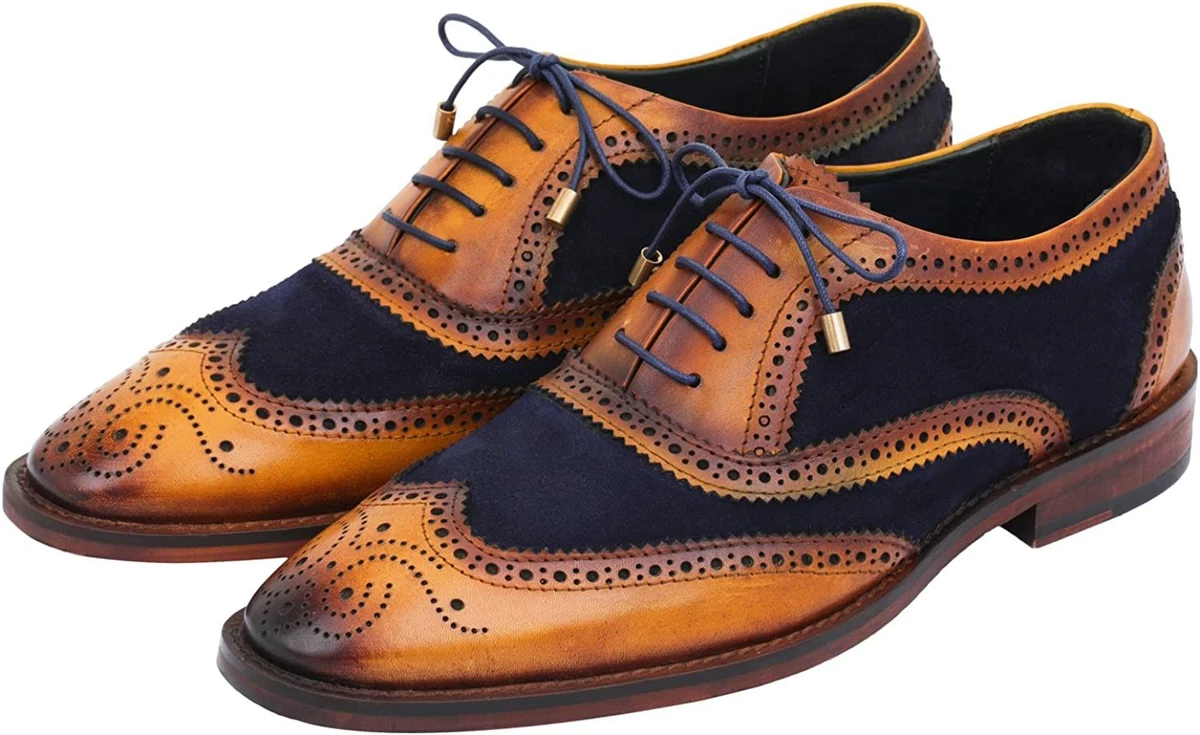 Lethato wingtip brogue oxford clearance