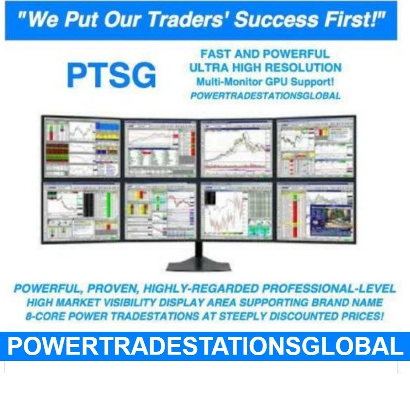 DELL TRADING COMPUTER 4MONITOR XeonMaxTurbo 3.60GHz 512GBSSD 2TBHDD 64RAM W10P - Image 3 of 4