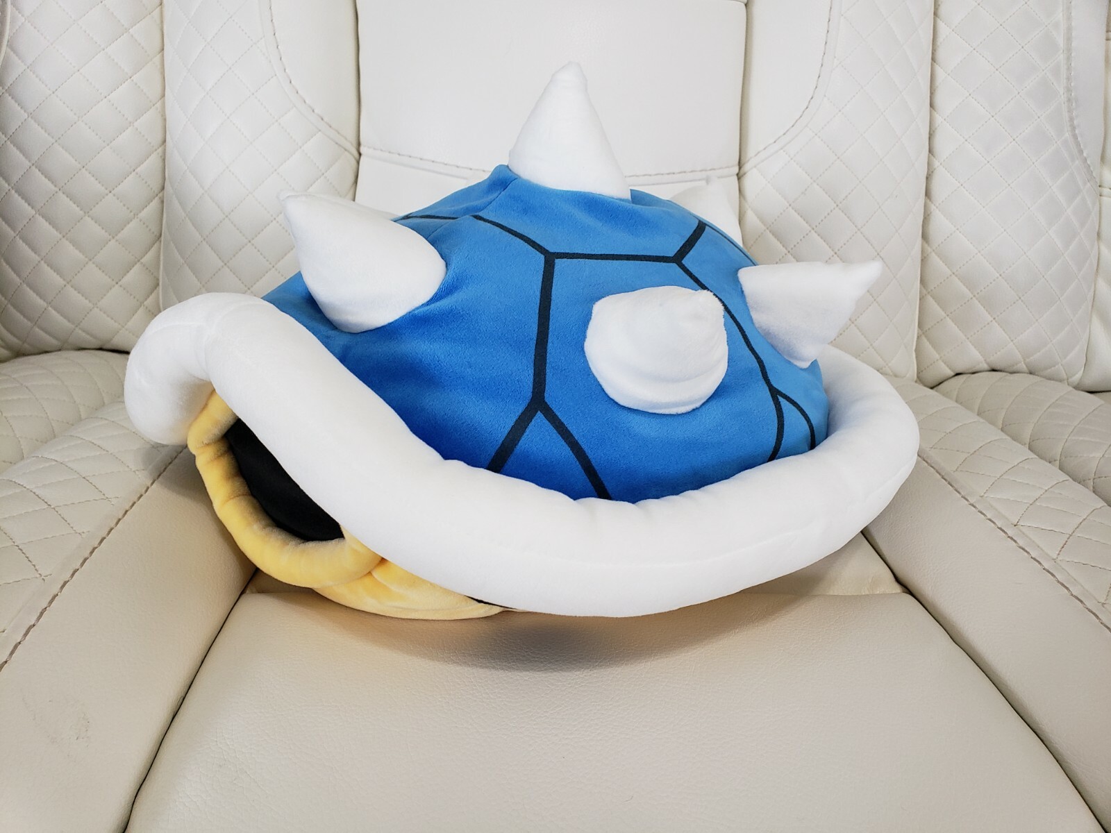 blue shell pillow