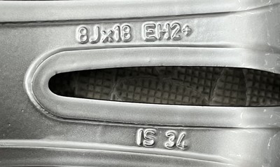 GENUINE BMW 18” MV3 FRONT ALLOY WHEEL SILVER 8036933 | eBay 