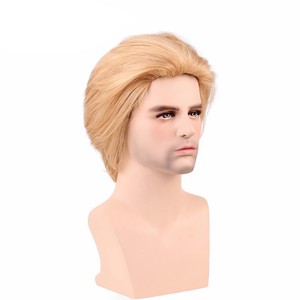 Détails Sur Mode Hommes Perruque Europe Coiffure Courte Couche Blonde Ombre Femmes
