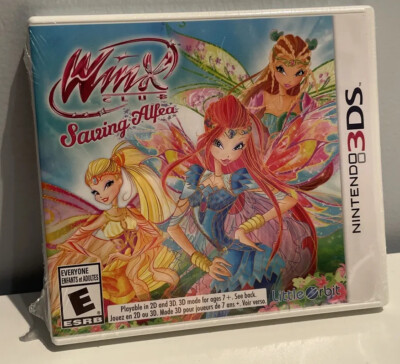 Winx Club Saving Alfea 3DS - BRAND NEW FACTORY SEALED VERY RARE
