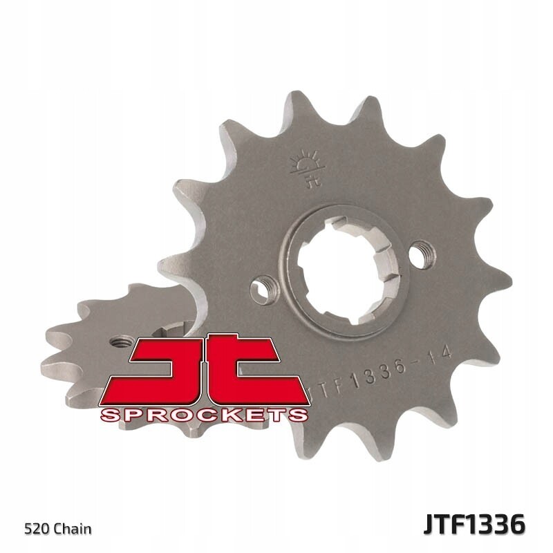 Pignon avant JT 2502 de 13 dents pour moto Honda XR 350 des années 1985 à 1987 pas 520