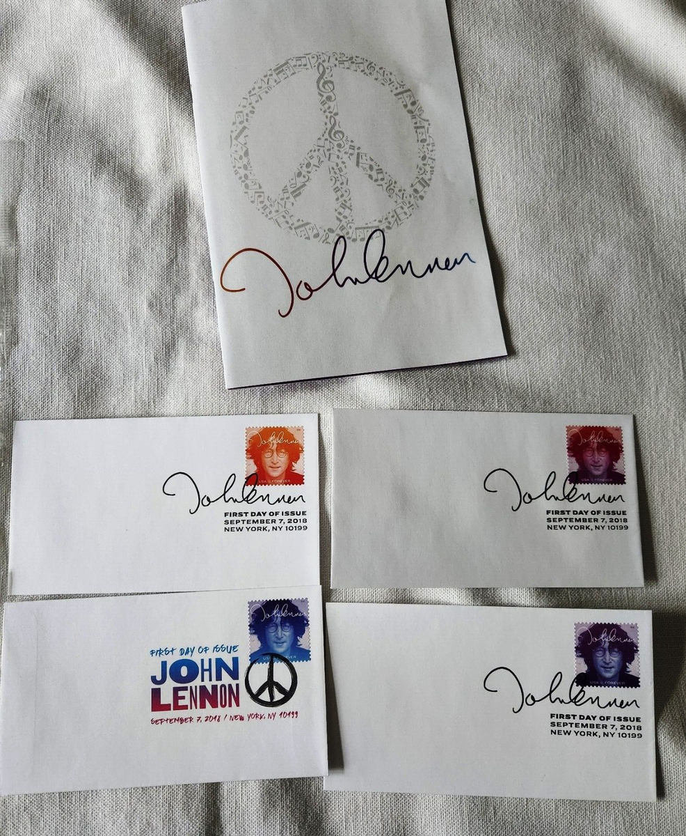 ジョンレノンのアート作品 first day of issue US First Day Of Issue Stamps/Envelopes John Lennon, Jimi