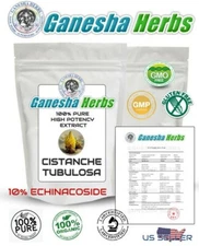 100% PURE ORGANIC CISTANCHE TUBULOSA EXTRACT POWDER 100 GRAMS 10% ECHINACOSIDE