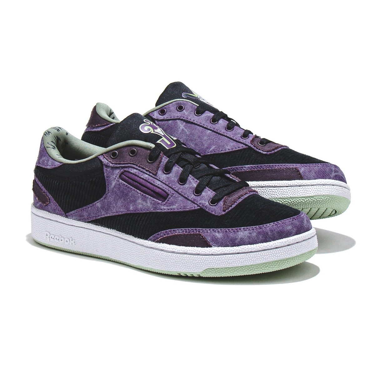 Size 9.5 - Reebok DC x Club C 85 The Joker for sale online
