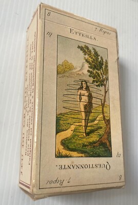 Tarot Egyptien Grand Etteilla XIXth cent. Dusserre France French