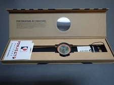 NEW Projects Watches PJT-7580 Dancheong 40mm Black Leather Band Watch